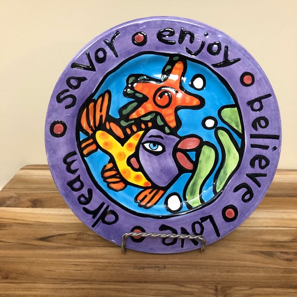 Nicole Engblom Fish Plate - Picture 2 of 7